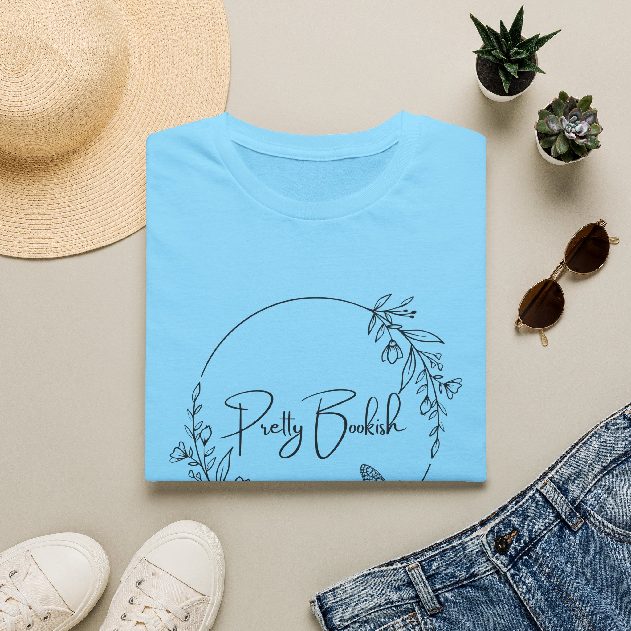Pretty Bookish Unisex Softstyle T-Shirt