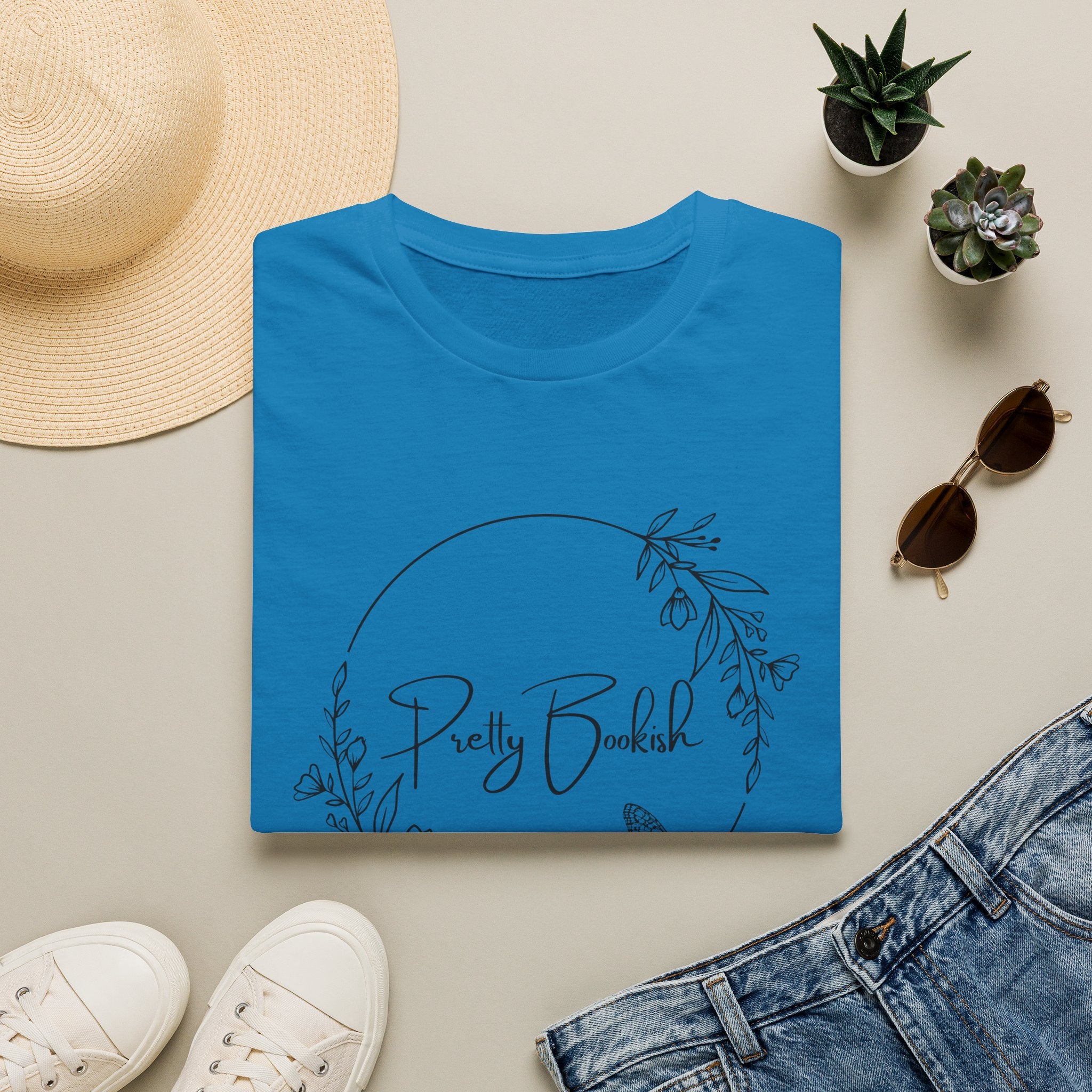 Pretty Bookish Unisex Softstyle T-Shirt