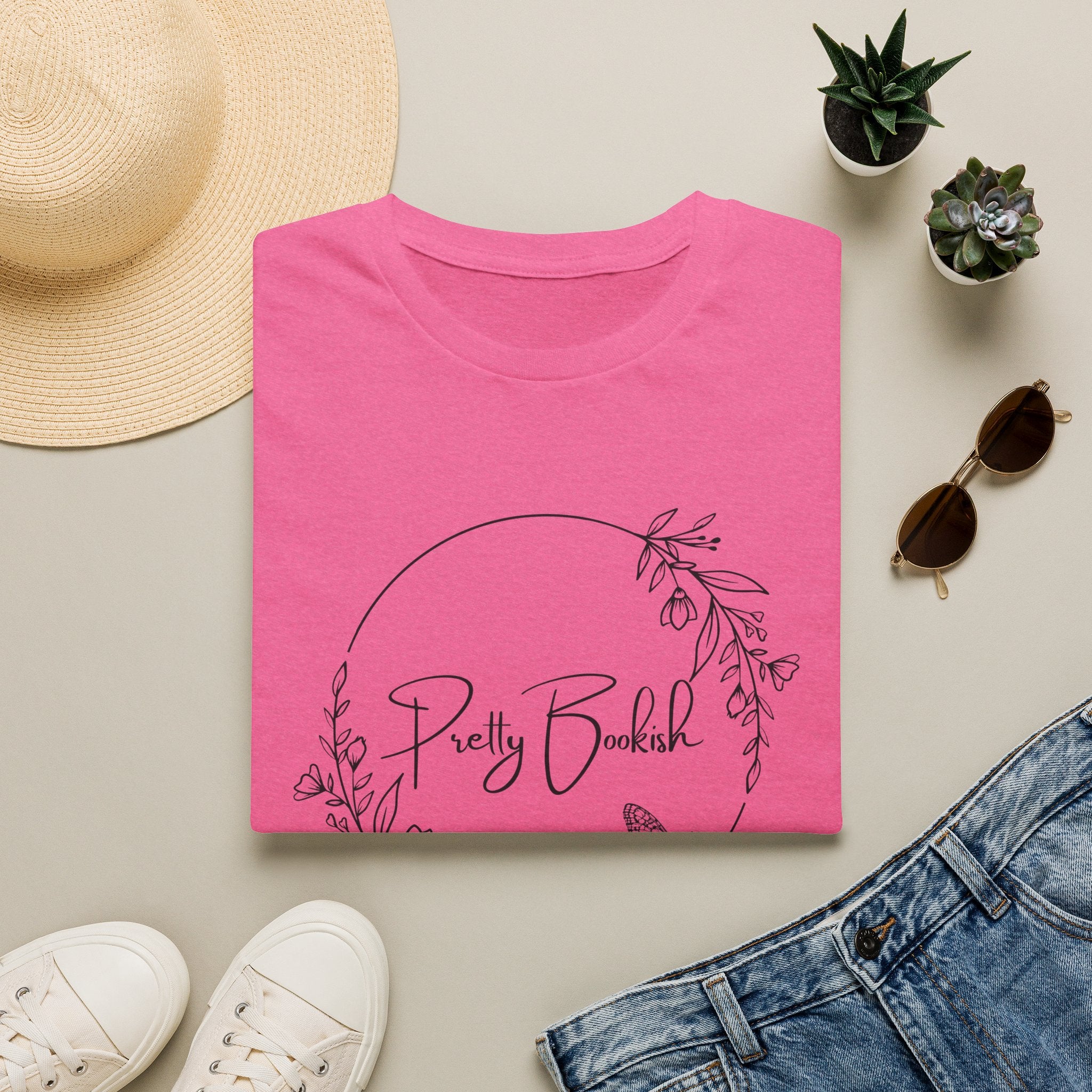 Pretty Bookish Unisex Softstyle T-Shirt