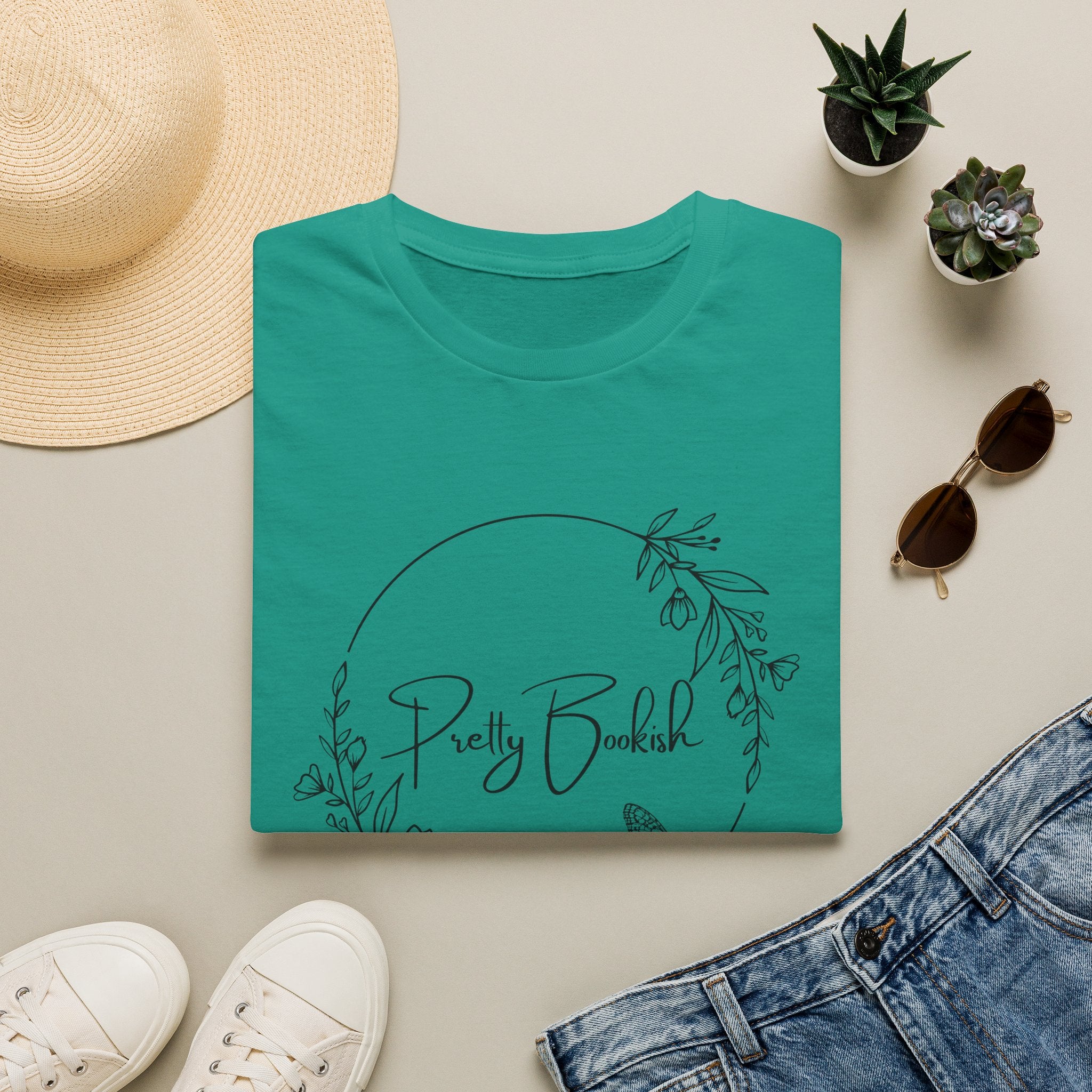 Pretty Bookish Unisex Softstyle T-Shirt