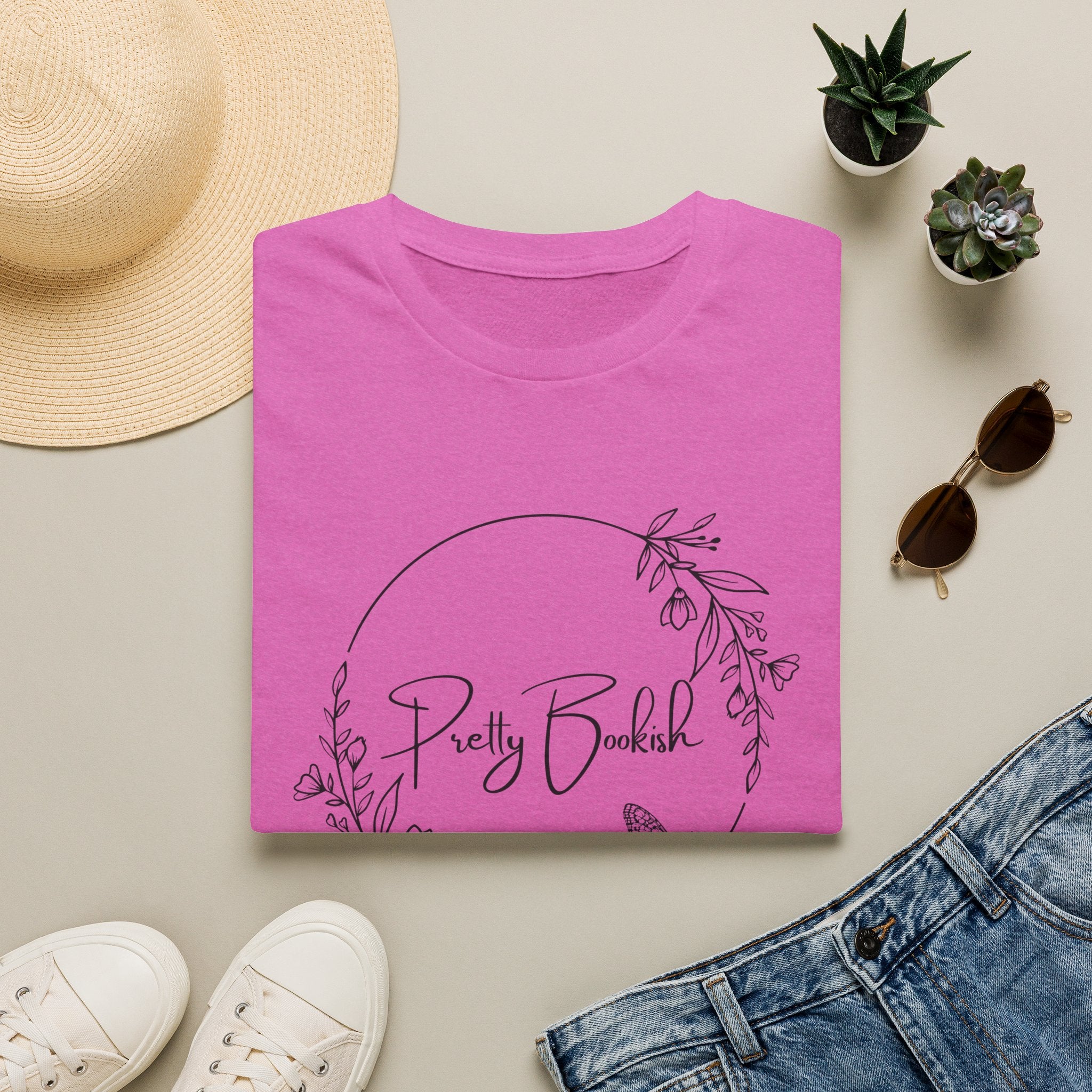 Pretty Bookish Unisex Softstyle T-Shirt