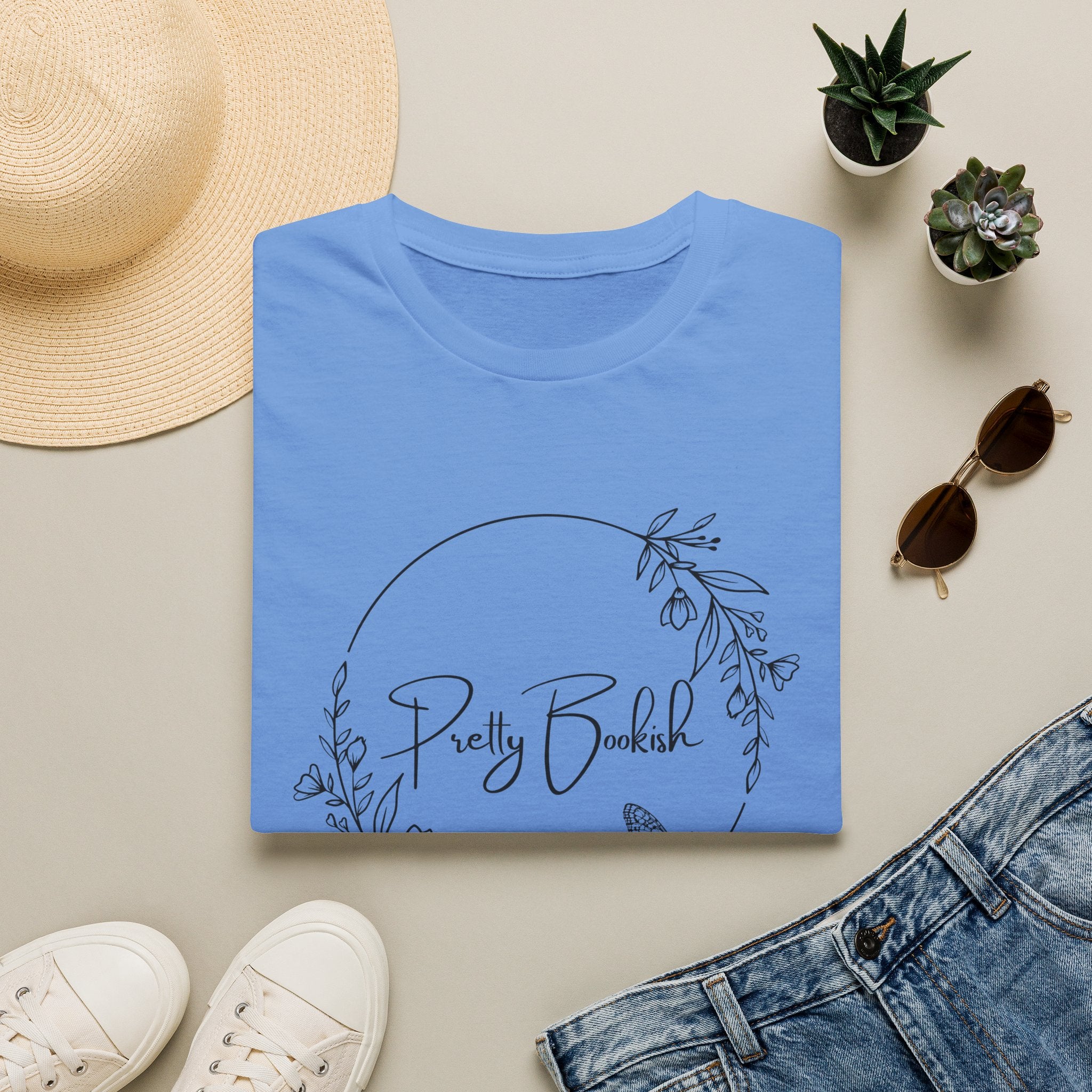 Pretty Bookish Unisex Softstyle T-Shirt