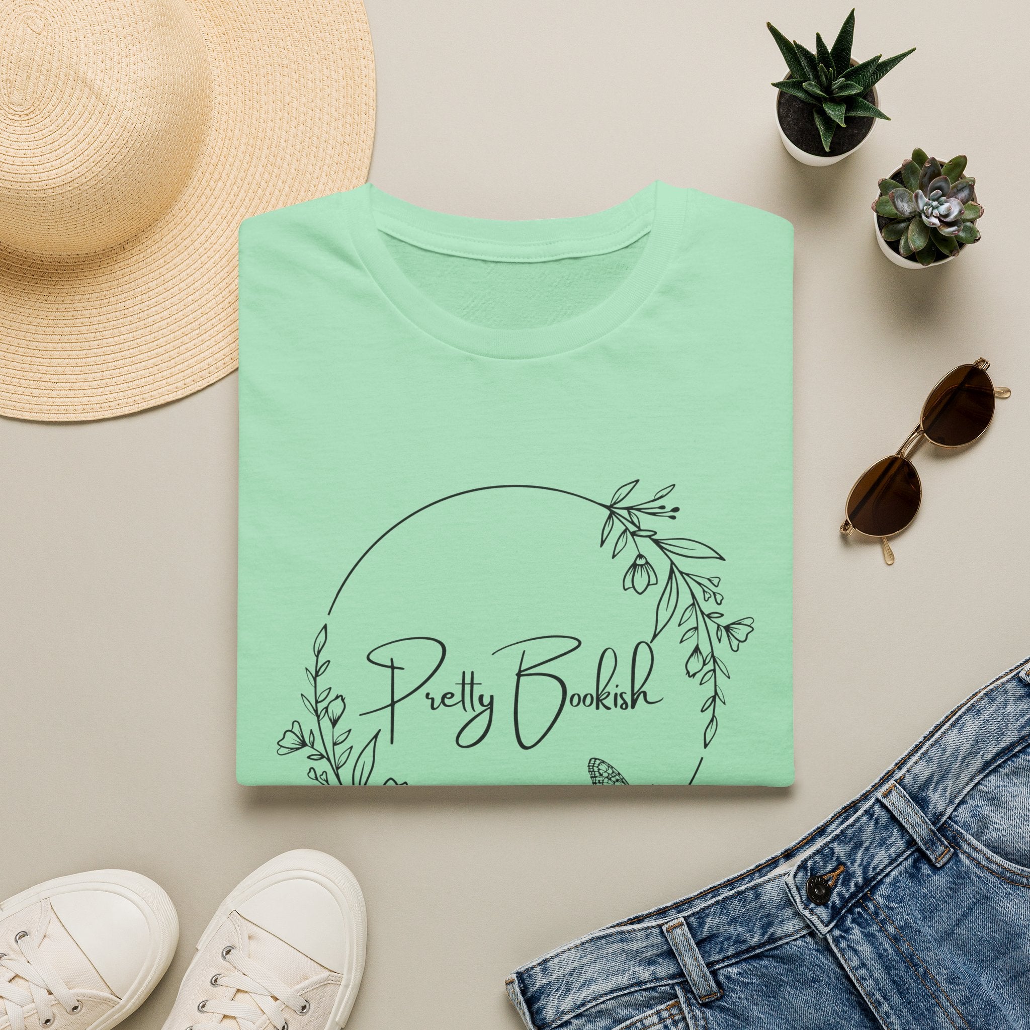 Pretty Bookish Unisex Softstyle T-Shirt