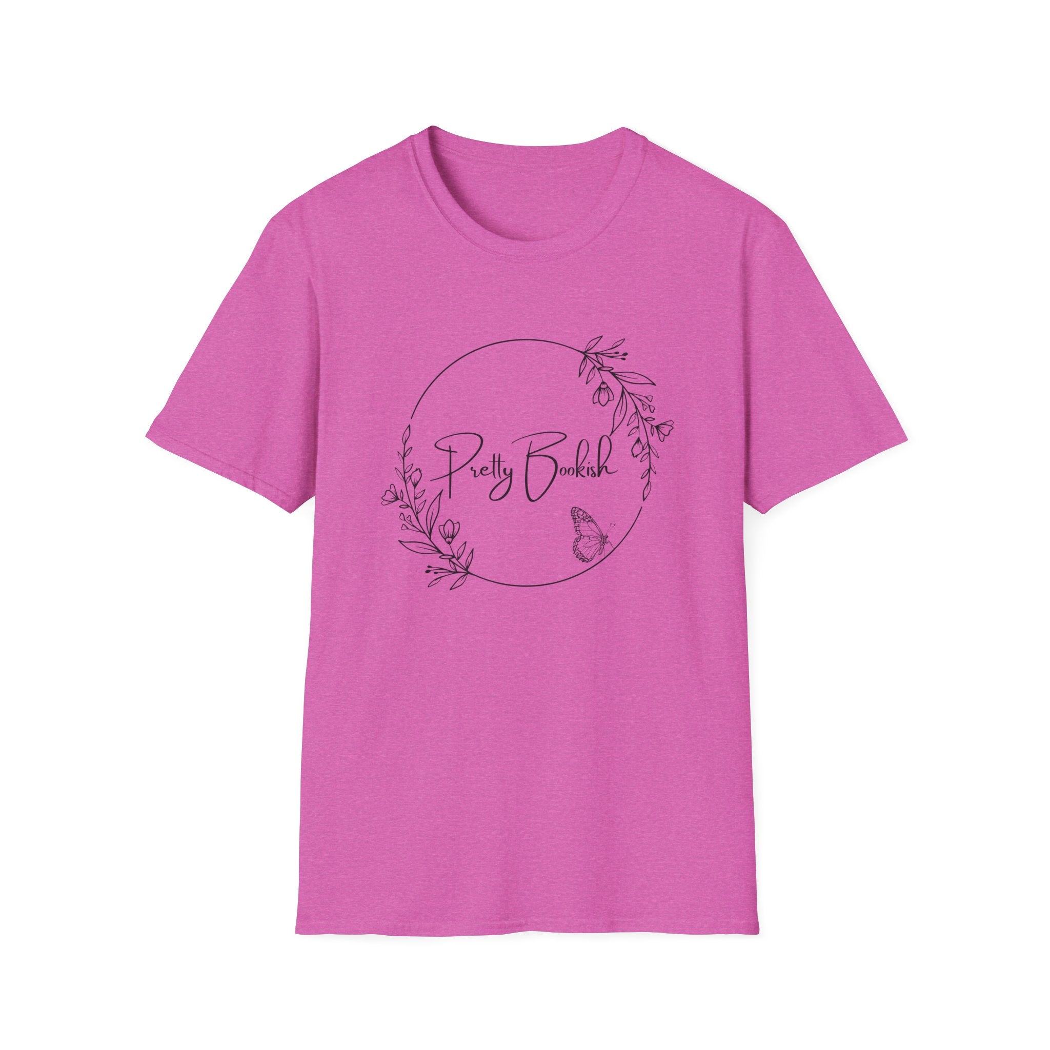 Pretty Bookish Unisex Softstyle T-Shirt
