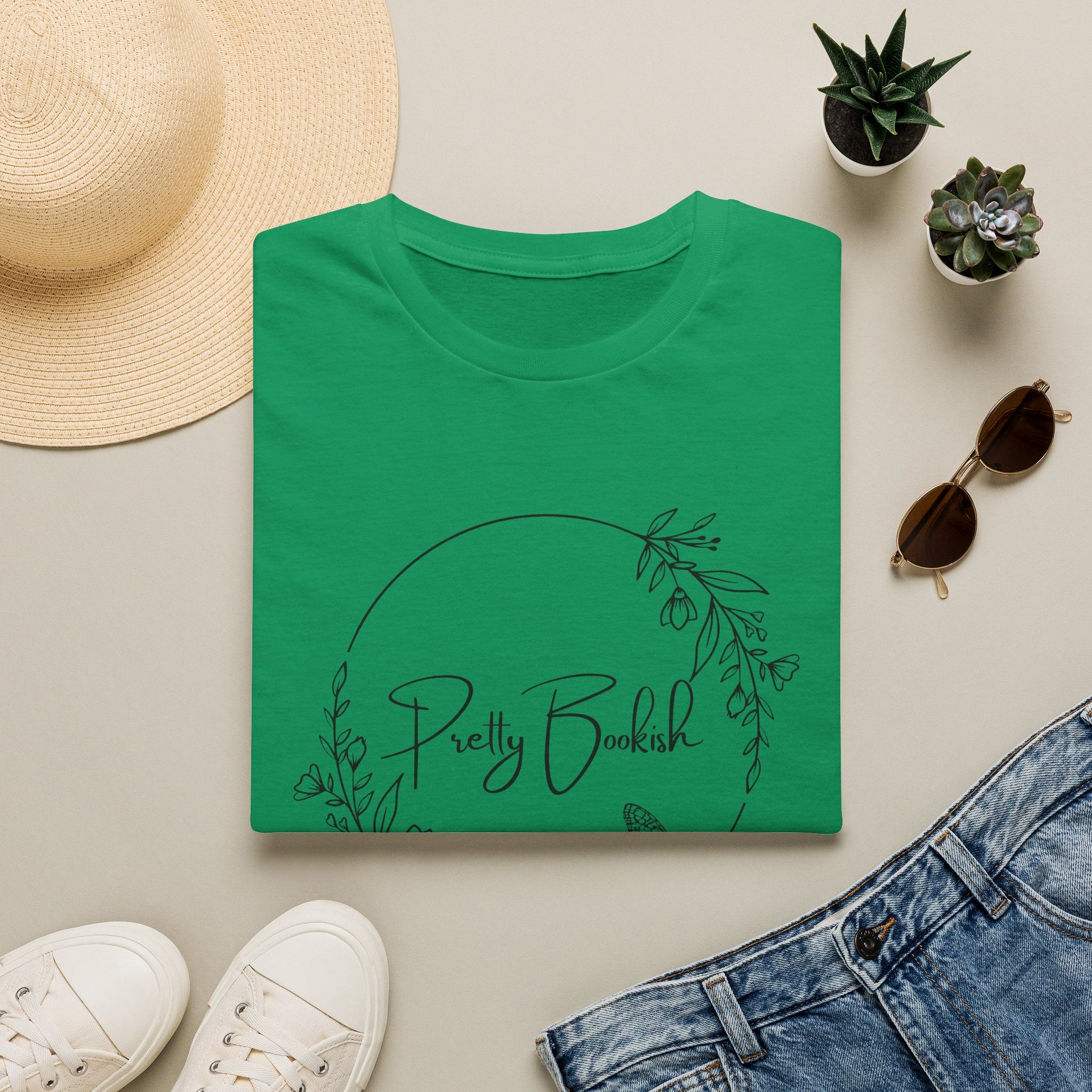 Pretty Bookish Unisex Softstyle T-Shirt